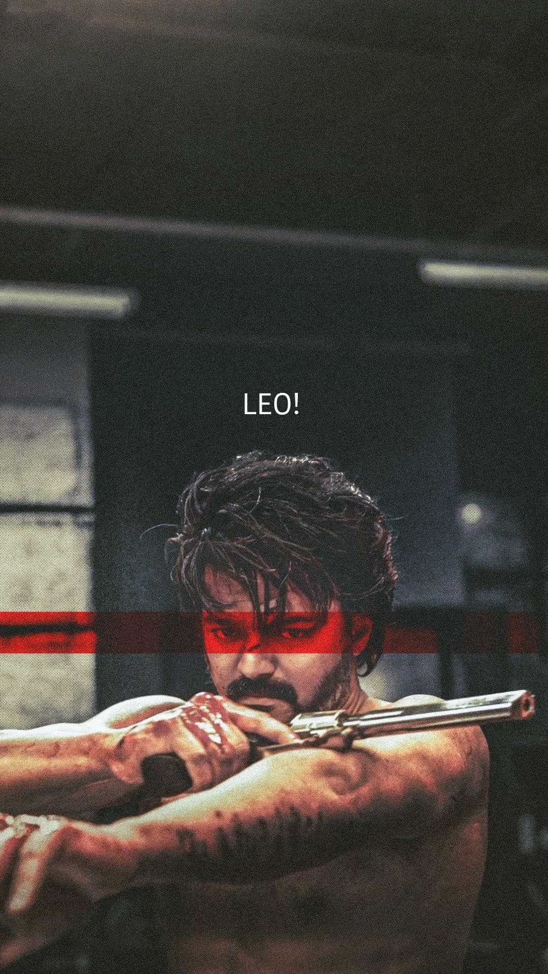 LEO - Thalapathy Vijay Cinematic Action Poster